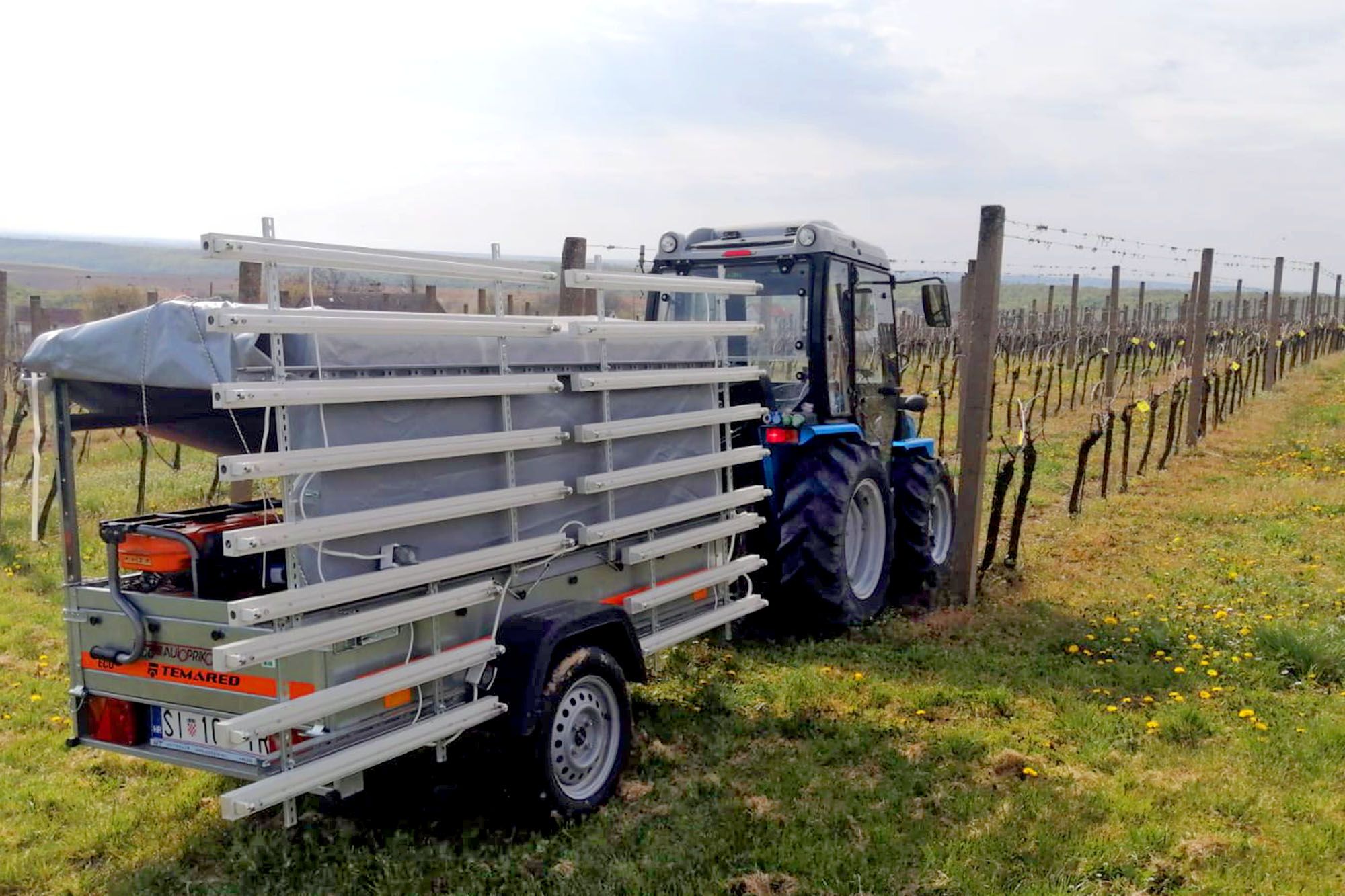 In conjunction with our research partners we have proven over multiple growing seasons that UV light is 100% effective in replacing pesticides in outdoor farming.